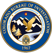 Colorado Bureau of Investigation logo Fighting Crime, Managing Information, Pursuing Justice since 1967