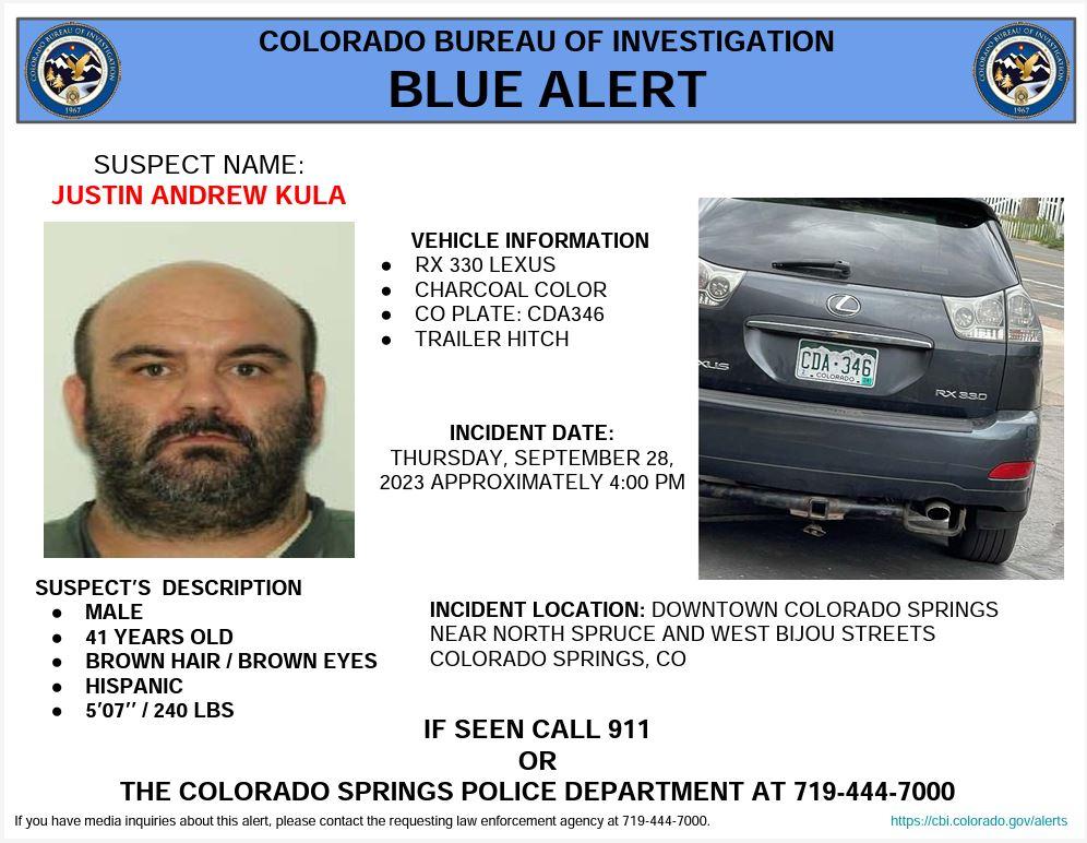 Bulletin with photo of Justin Kula and Lexus description