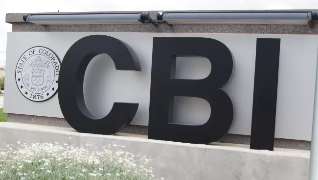 CBI outdoor sign