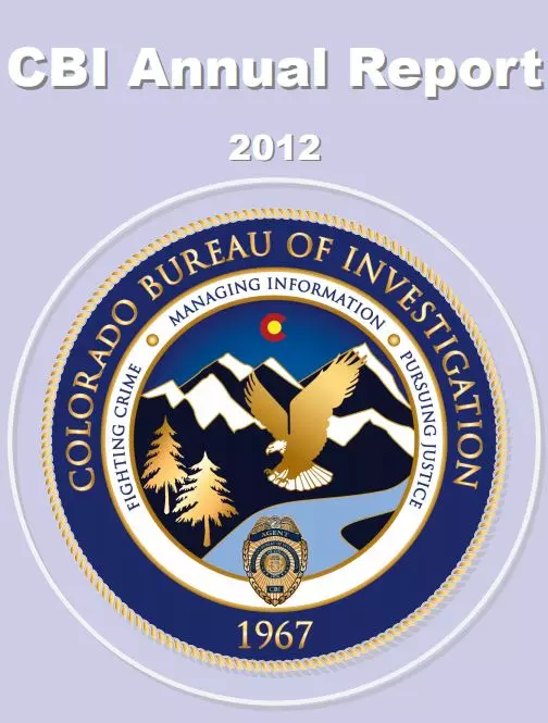 Cover of 2012 annual report