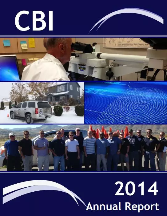 Cover of 2014 annual report