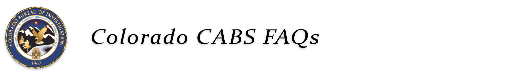 Colorado CABS FAQs