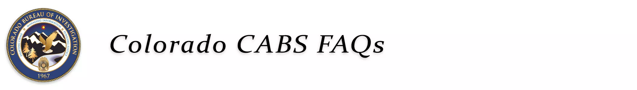 Colorado CABS FAQs